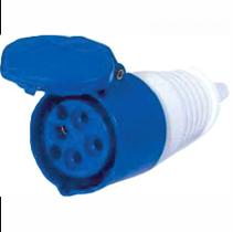 Acoplador Tomada Industrial Decorlux 16a-3p+T,9h,Ip44 Azul 220/240v