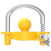 Acoplador universal Trailer Lock Funmit Ball Lock amarelo Acoplador universal Trailer Lock Funmit Ball Lock amarelo