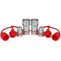 Acopladores hidráulicos de conexão rápida OKBA 1/4” NPT ISO 7241-B Acopladores hidráulicos de conexão rápida OKBA 1/4” NPT ISO 7241-B
