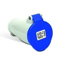 Acoplamento 2P T 250v/32a AZUL 3256 - STECK