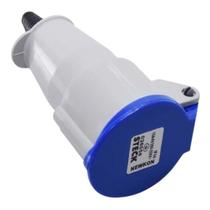 Acoplamento 2p+t 32a 220v Azul N-3256 6h Steck
