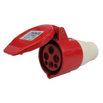 Acoplamento Blindado 3P+T 16A 415V Vermelho Metaltex Acoplamento Blindado 3P+T 16A 415V Vermelho Metaltex