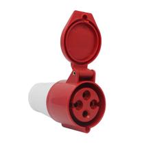 Acoplamento Blindado 3P+T 32A 415V Vermelho Eletrorastro