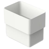 Acoplamento Condutor Retangular Aquapluv Style Branco - 32198929 - TIGRE Acoplamento Condutor Retangular Aquapluv Style Branco - 32198929 - TIGRE