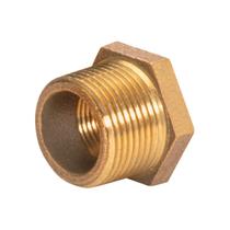 Acoplamento de compressão JMF Brass 3/4" MPT x 3/8" FPT