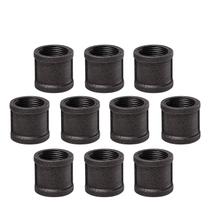 Acoplamento de encaixe de tubulação Home TZH Maleable Iron Cast 3/4 10Pk