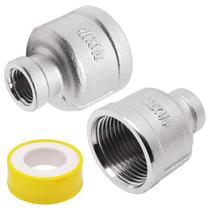Acoplamento de redução S SYDIEN 3/4 x 1/4 NPT Feminino 304 em aço inoxidável
