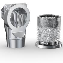 Acoplamento de ventilação do secador magnético JEEVONY DV90 com 2,6 pés e 4 dutos