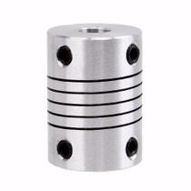 Acoplamento flexivel de aluminio 8x8mm