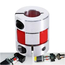 Acoplamento Flexível Motor Passo Cnc Router 3d 6.35x8mm Red Acoplamento Flexível Motor Passo Cnc Router 3d 6.35x8mm Red