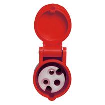 Acoplamento Industrial 16A 3P+T Vermelho - CK-4056 - DICOMPEL