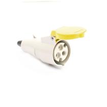 Acoplamento industrial 2p+t 16a 110v/130v strahl - 3054