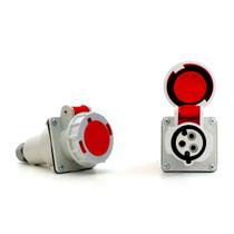 Acoplamento Industrial 2P+T 32A 380/440v Ip67 Strahl PA3259
