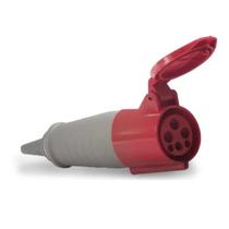 Acoplamento Industrial 3P+T 16A 380V Vermelho 05167.4056.44 Soprano