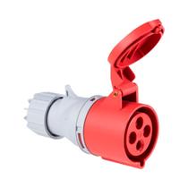 Acoplamento Industrial 3P+T 32A 380-415V 6H Vermelha IP44 56255138 Tramontina Acoplamento Industrial 3P+T 32A 380-415V 6H Vermelha IP44 56255138 Tramontina