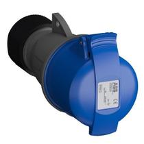 Acoplamento Industrial, 3P+T, 32A, Azul, 200-250V, IP44, 332EC9, ABB