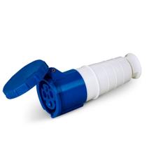 Acoplamento industrial 3p+t 380v 63a 6h az