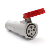 Acoplamento industrial 3p+t 63a 380/440v ip67 strahl - 4556