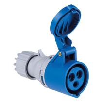 ACOPLAMENTO INDUSTRIAL FEMEA TRAMONTINA 2 POLOS+TERRA 220V. a 250V. 32A. - 56255/135