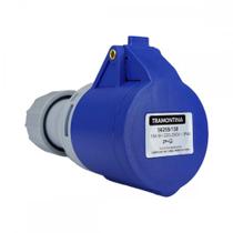 Acoplamento Industrial Tramontina 2 Polos+Terra 220V. 16A. - 56255/130 Acoplamento Industrial Tramontina 2 Polos+Terra 220V. 16A. - 56255/130