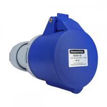 Acoplamento Industrial Tramontina 2 Polos+Terra 220V. 32A. - 56255/135 Acoplamento Industrial Tramontina 2 Polos+Terra 220V. 32A. - 56255/135