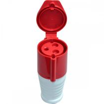 Acoplamento Jng 380V 2 Polos+Terre 32A Vermelho 223-9