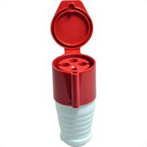 Acoplamento Jng 380V 3 Polos+Terra 63A Vermelho 234 52878