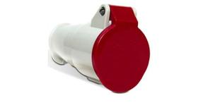 Acoplamento NEWKON 2P T IP44 440V/32A/9H - Vermelho REF: 3259 - STECK