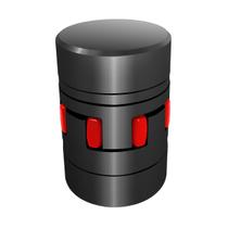 Acoplamento para motor de passo bomba e fuso esferico mod. xl6