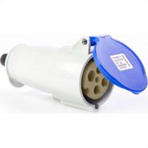 Acoplamento Steck 220V 3 Polos+Terra 16A Azul N4059 Acoplamento Steck 220V 3 Polos+Terra 16A Azul N4059