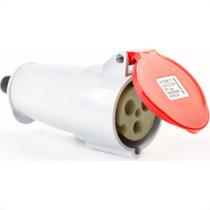 Acoplamento Steck 380V 2 Polos+Terra 16A Vermelho 3059 Acoplamento Steck 380V 2 Polos+Terra 16A Vermelho 3059