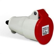 Acoplamento Steck 380V 3 Polos+Terra 16A Vermelho N4056 Acoplamento Steck 380V 3 Polos+Terra 16A Vermelho N4056
