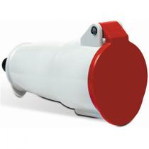 Acoplamento Steck 3P+T 32A 380/440 Vermelho 4256 Acoplamento Steck 3P+T 32A 380/440 Vermelho 4256