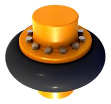 Acoplamento Tipo Pneu A-50/at-50 - Cubos Normais Acoplamento Tipo Pneu A-50/at-50 - Cubos Normais