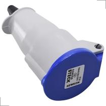 Acoplamento Tomada Móvel Newkon 2P+T 200/250V IP44 16A Steck