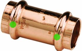 Acoplamento Viega ProPress Zero Lead Copper 3/4 polegadas P x P, pacote com 10