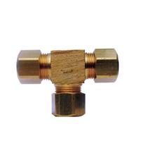 Acople para Manguera HOMEPLUS+ Tee de Latón con Compresión 1/2" Acople para Manguera HOMEPLUS+ Tee de Latón con Compresión 1/2"