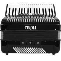 Acordeon 37 Teclas 80 Baixos Preto - Tivoli Acordeon 37 Teclas 80 Baixos Preto - Tivoli