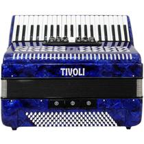 Acordeon 41 Teclas 120 Baixos Azul - Tivoli