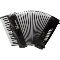 Acordeon 48 Baixos 34 Teclas Ta 4805 Preto Thommasi F097