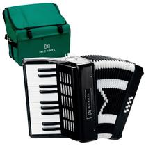 Acordeon Infantil De 8 Baixos Preto Michael ACM0822 SPB