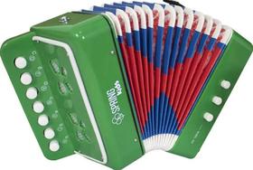 Acordeon infantil Spring Kids SPK-73V Verde
