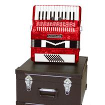 Acordeon michael 48bx acm4803 3/0 prd vinho