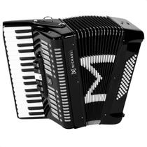 Acordeon Michael 60 Baixos Preta Acm6005 Spb