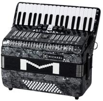 Acordeon Michael Acm 6005 Preto Perolado ACM6005 PB ACM-6005