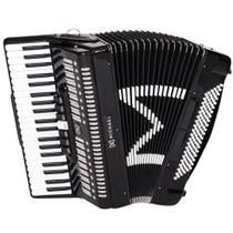 Acordeon Michael ACM8007N 120 Baixos 41 Teclas SPB Preto Solido