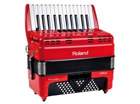 Acordeon Roland FR-1X-RD 26 Teclas Red Com Bag