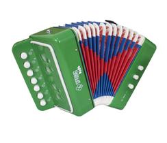 Acordeon spring spk-73v infantil verde