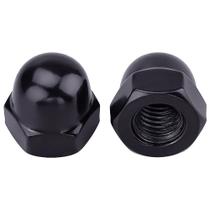 Acorn Cap Nuts 304 em aço inoxidável 18-8 Hex Drive 8 unidades