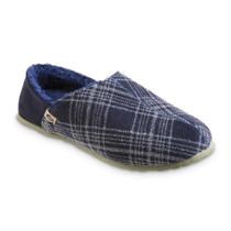 Acorn Parker Plaid Hoodback Navy Plaid XL (Masculino dos EUA 12-13)